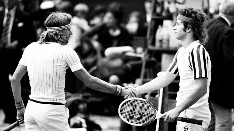 Bjorn Borg John McEnroe 1980 Wimbledon Final